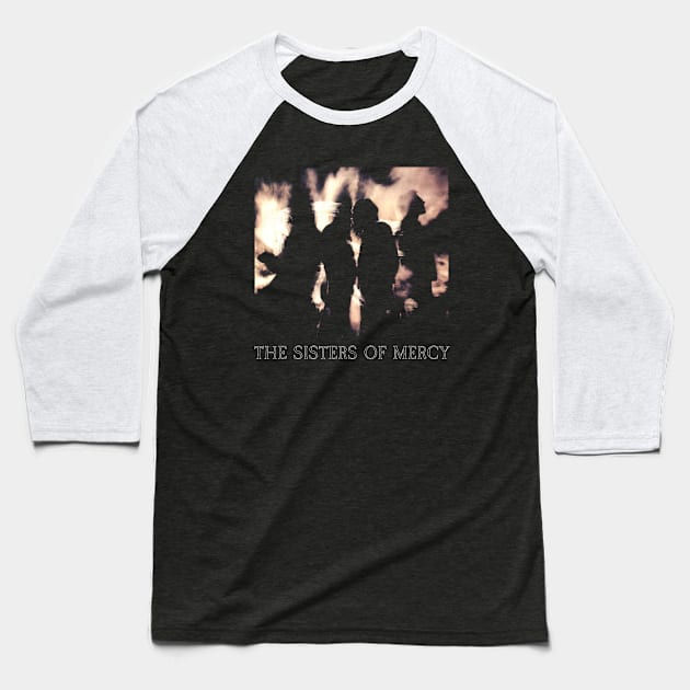 The Sisters Of Mercy More Album Baseball T-Shirt by Stephensb Dominikn